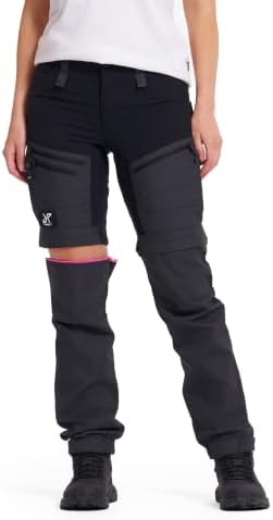 RevolutionRace Damen RVRC GP Pro Zip Off Pants, strapazierfähige, belüftete und wandelbare Hose für alle Outdoor-Aktivitäten