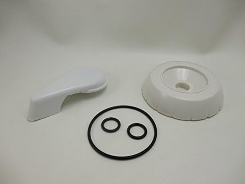 Spa Hot Tub Diverter Handle & Cap 3 5/8" Wide White Buttress Video How to
