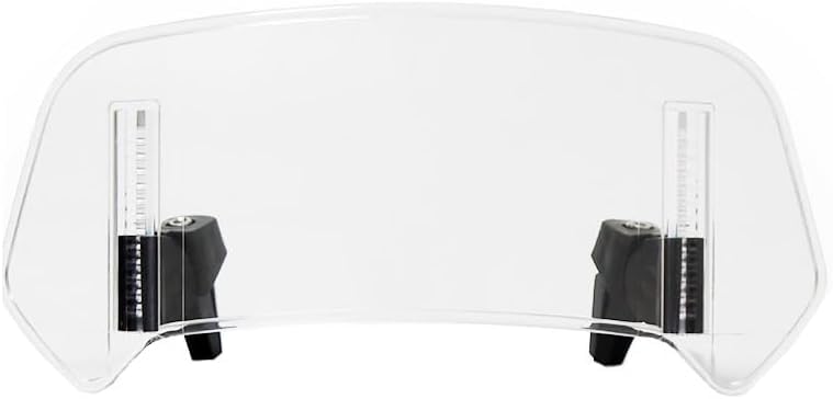 Extension de pare-brise de moto réglable et transparent pour Ducati Multistrada V2 2022-2024