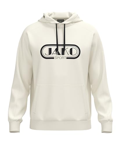 Sweatshirt à capuche confortable JAKO blanc cassé taille S