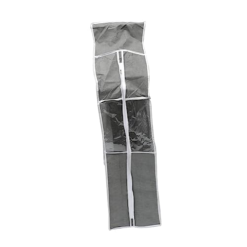 Hanging Clothes Bag Grey Clothes Protectors for Suits Shirts and Coats Space Saving Garment Storage for Home Closet and Hotel Use S