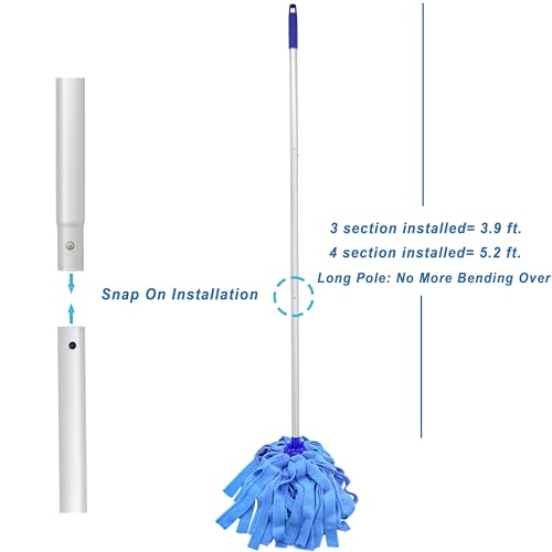 Balai serpillère microfibre haute absorption lavable en machine