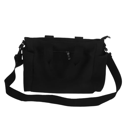 Sac à main femme grande capacité ORFOFE cabas nylon noir
