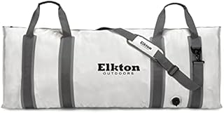 Elkton Outdoors Insulated Fish Cooler Bag Leakproof Fish Kill Bag 60x20in Fish Cooler with Easy Grip Carry Handles for Outdoor Travel 60 Liter