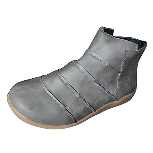 Bottes d'hiver pour femmes style cowboy britannique, parfaites pour la marche de fitness