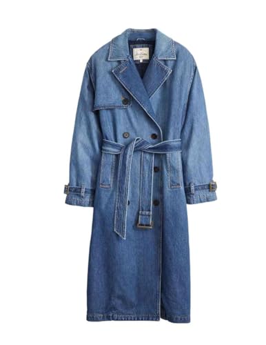 Levi's Para Mujer. A8976-0001 Gabardina Spade Azul (Xs), Casual, AlgodóN - 5