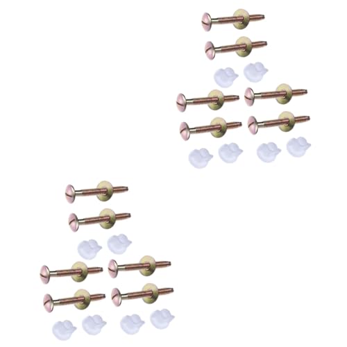 Gadpiparty 12pcs Toilet Tank Bolt Kit Expandable Screws Wc Tool Toilet Accessories No Damage Installation