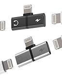 【Qualité Audio Supérieure 】Certifié pour Apple MFi, l'adaptateur offre une performance audio exceptionnelle avec une prise en charge jusqu'à 24 bits et 192 kHz pour une sortie audio sans perte.(Si vous utilisez des écouteurs filaires Lightning non originaux, vous devez brancher l'adaptateur sur votre téléphone d'abord, puis connectez les écouteurs peuvent être utilisés normalement!)