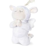 My OLi 7' Plush Prayer Lamb Plays Jesus Loves Me Praying Plush Lamb Soft Toy Stuffed Animal Bedtime Gifts for Baby Kids Girls Boys