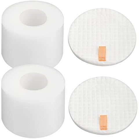 2 Pack NV601 Foams Filter Replacement for Shark Cordless Upright Vacuum Cleaner NV601UK NV601UKT NV600UK NV600 NV601 NV700UK NV700UKT Parts for Shark Hoover Filters Set Accessories Cover