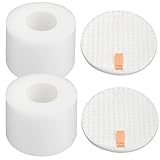 2 Pack NV601 Foams Filter Replacement for Shark Cordless Upright Vacuum Cleaner NV601UK NV601UKT NV600UK NV600 NV601 NV700UK NV700UKT Parts for Shark Hoover Filters Set Accessories