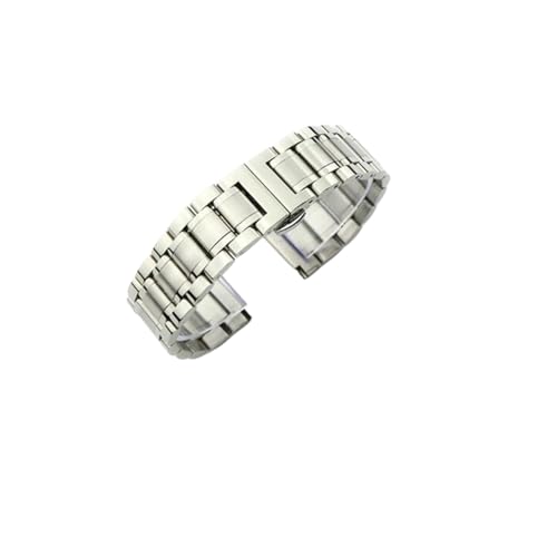Bracelet montre acier inoxydable de 12mm à 24mm pour homme et femme