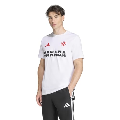 adidas Men's Canada T-Shirt, White, 3X-Large