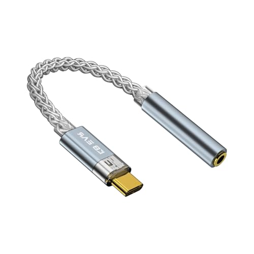 Adaptateur USB C vers prise casque 3,5 mm Kbear audio dac type c male femelle