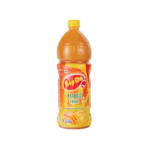 Image of Bindu Sipon Delightful Mango Fruit Flavoured Refreshing Summer Drink- 1.2 L Pet Bottle