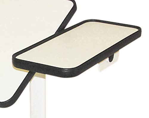 Able2 HE421700 - Mesa de cama, diseño de bandeja, color blanco