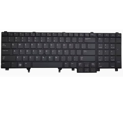 Clavier Dell Precision M6700 noir US pour remplacer une touche cassée