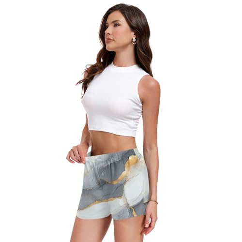 Pantalon de pyjama femme court et respirant contre la chaleur