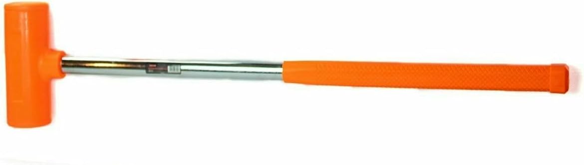 20" 6LB Pound Dead Blow Orange Deadblow Face Buck Shot Shock Absorbing Hammer NEW