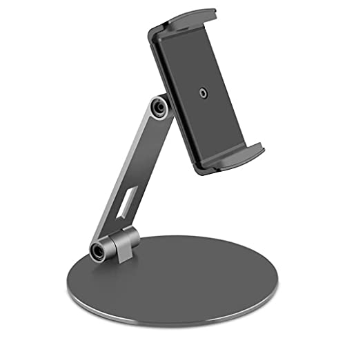 JYJZHX Soporte del teléfono móvil, Fit Holder Ajustable y Plegable for el teléfono móvil de la Tableta en el Dormitorio del Piso de la Cocina, de Aluminio (Color : B) Cover