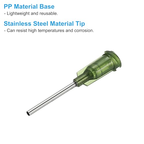 Aiguilles de distribution 14Ga à embase luer lock étanche et bout obtus 136PCS - 3
