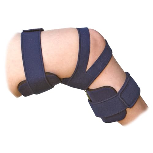 Comfy Splints Comfyprene Knee Orthosis – Adult – Navy – Cloth Cover - K-101