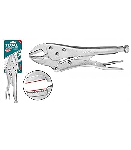 TOTAL TOOLS Curved jaw locking plier 10inch -THT191003