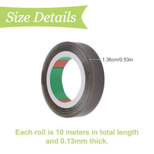 Image of 1 /2 inch x 33FT Low Friction Drawer Curtain Slide Tape, Transparent