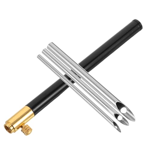 DOITOOL 1Set Punch Needle Embroidery Set Convenient DIY Tool with Interchangeable Needle Heads for Beginners and Experts Durable Tips for Smooth Stitching Various Fabrics