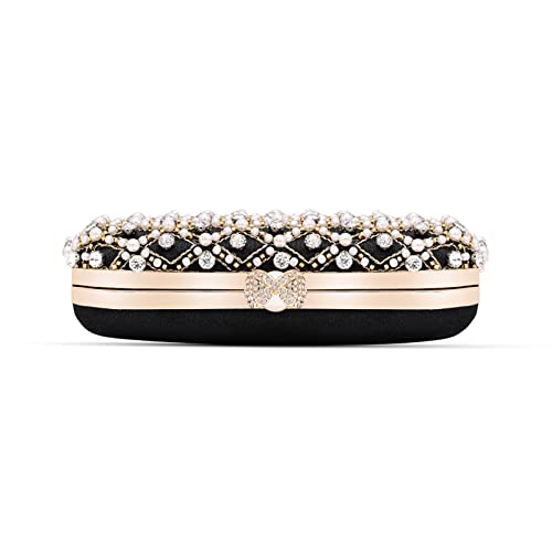 Image of M106 Glitter Clutch Purse For Women Sparkly evening bags Prom Party Handbag Rose Gold