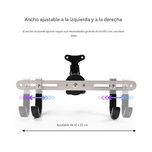 Ganchos para bicicleta de garaje e interior para optimizar el espacio en el taller 7