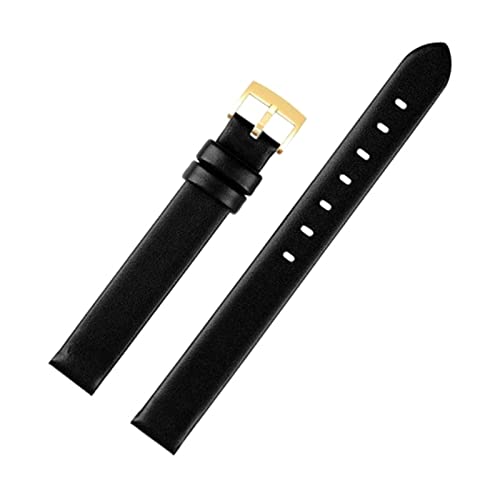 Bracelet montre cuir 12 mm femme : petit format en cuir véritable respirant et élégant