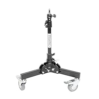 Pixapro 18.5-66cm Heavy Duty Light Stand Portable Photography Lighting Stand for Photoshoot & FilmingBacklight & Floor Stand Professional Photography Accessories With Caster Wheels & Foldable Legs
