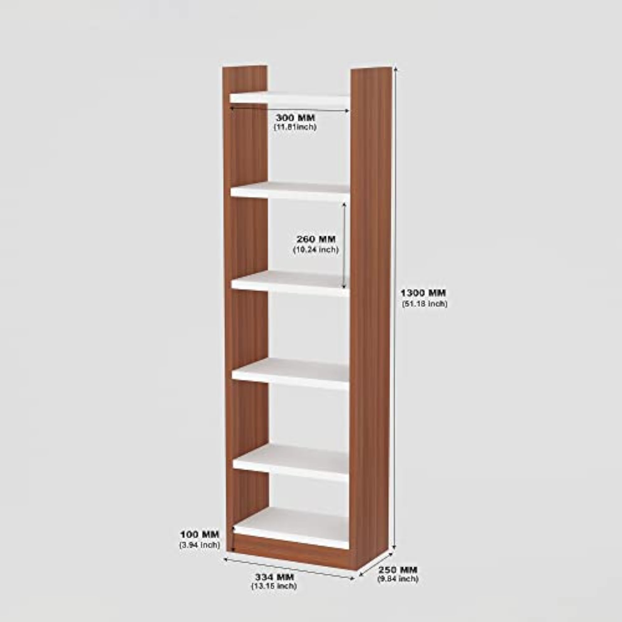 Engineered Wood Bookshelf for Home Decor
