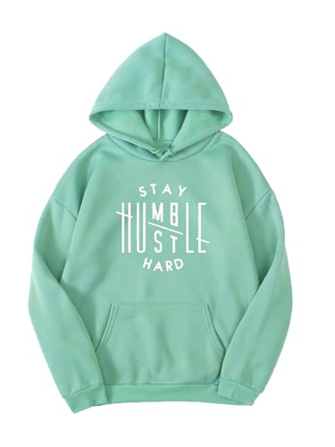 Image of TAGDO Men's Printed Hooded Neck Hoodie (2014)