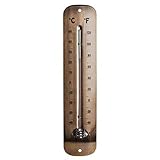 Headwind Consumer Products 840-0064 12' Metal Thermometer Bronze