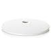Tea Forte Cafe Cup White Porcelain Tea Cup and Lid, Steeps 8 oz., Microwave and Dishwasher Safe
