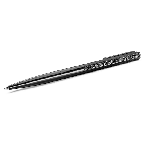 Stylo Swarovski Crystal Shimmer noir laqué de haute joaillerie