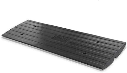 Pyle Car Driveway Curb Ramp - Heavy Duty Rubber Threshold Ramp - Also ...