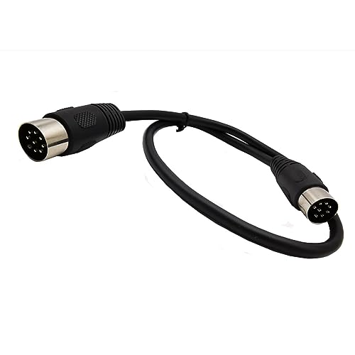 Cable Auxiliar DIN 8 Pin Macho a Macho 0.5 m miniatura 4