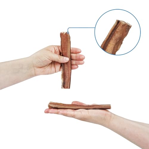 Image of GigaBite Beef Esophagus Dog Treats - Natural Gullet Sticks for Dogs, High Protein Single Ingredient Dog Chews, Rawhide Free Dental Dog Treats for All Dog Breeds - Sticks (6 Inch), Pack of 35