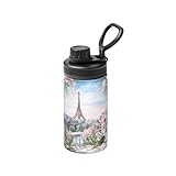 Facile à utiliser et à nettoyer : le design à large ouverture facilite le remplissage et le nettoyage de cette belle bouteille d'eau imprimée Tour Eiffel Paris. Lavage à la main avec un savon doux, et il est prêt pour votre prochaine utilisation.