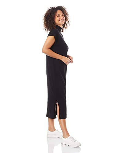 Vestido Básico Midi Em Tricô