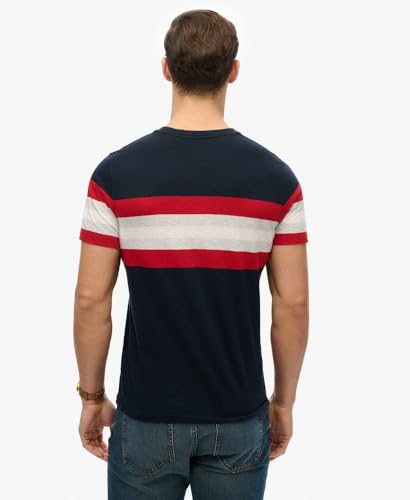 T shirt Superdry Essential Stripe EU - vue 5