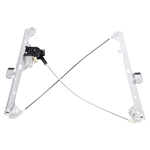 Image of TRQ Front Power Window Regulator and Motor Assembly RH Right Passenger Side Compatible with Select Cadillac /Chevrolet /GMC Models GM1351110 741-645 15077852 19120847 88981019
