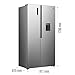 Gorenje NRS917E41XWD Kühl-Gefrierkombination/Fre... 541L/ 39dB/ EEK: E/NoFrost Plus/Wasserspender/Multiflow 360°/ CrispZone/SuperCool/FastFre... 91,1 × 178,6 × 61,5 cm/Grau