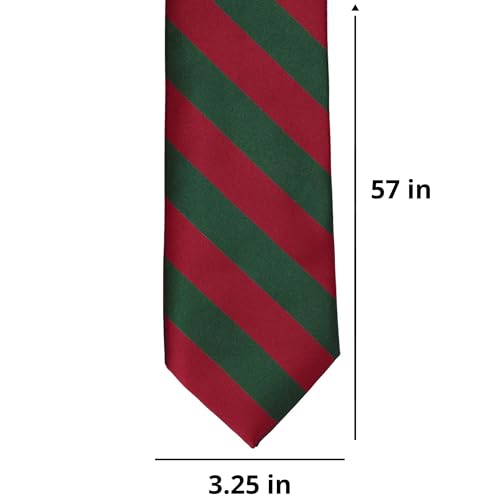 Image of tiemart Men's Striped Tie Standard Length