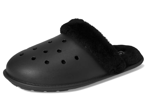 Crocs Unisex-Adult Classic Fuzz Scuff Slippers2