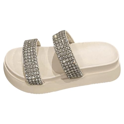 Sandales femme strass élégantes pour sublimer vos journées de plage