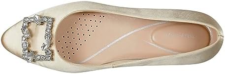 Easy Spirit Women's Carisma Pump, Light Gold Satin, 9 Wide | Image 1